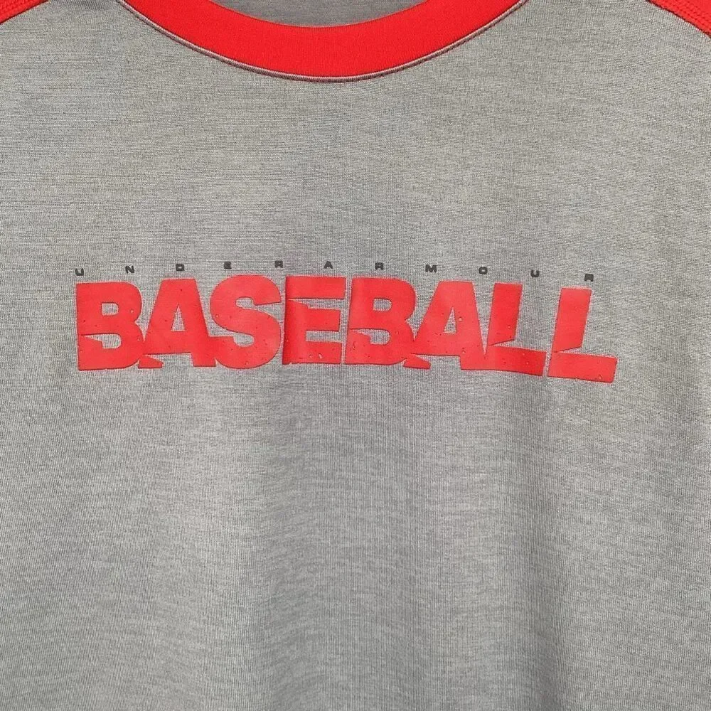 Boys‎ Under Armour Baseball 3/4 Ragland Sleeve tee - XL youth